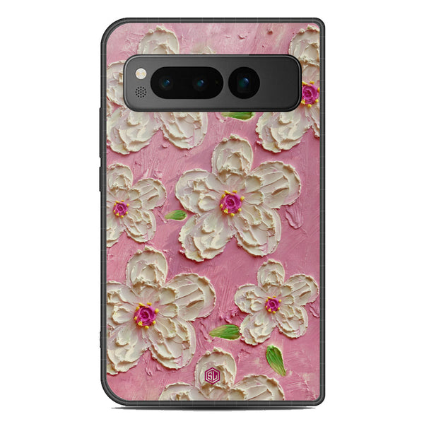 Floral Series Soft Phone Case - Metal Case - Design 5 - Google Pixel Fold
