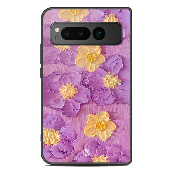Floral Series Soft Phone Case - Metal Case - Design 8 - Google Pixel Fold