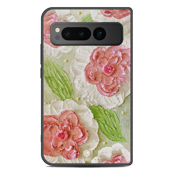 Floral Series Soft Phone Case - Metal Case - Design 13 - Google Pixel Fold