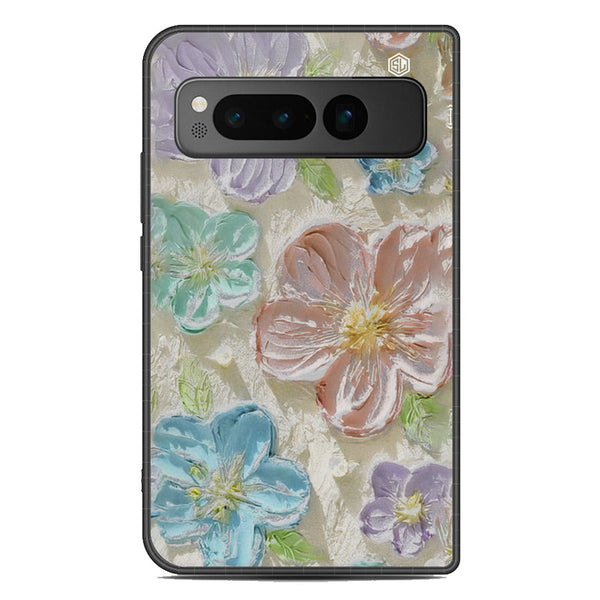Floral Series Soft Phone Case - Metal Case - Design 14 - Google Pixel Fold