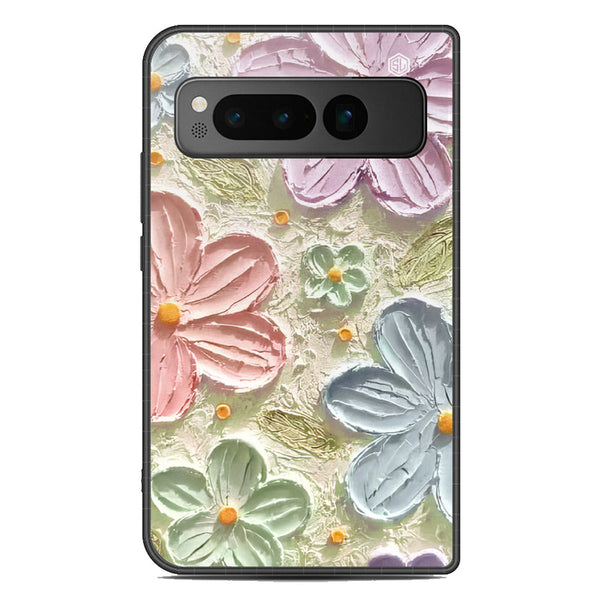 Floral Series Soft Phone Case - Metal Case - Design 15 - Google Pixel Fold