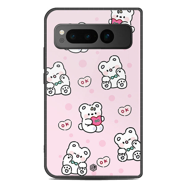 Cute Chic Series Soft Phone Case - Metal Case - Design 1 - Google Pixel Fold