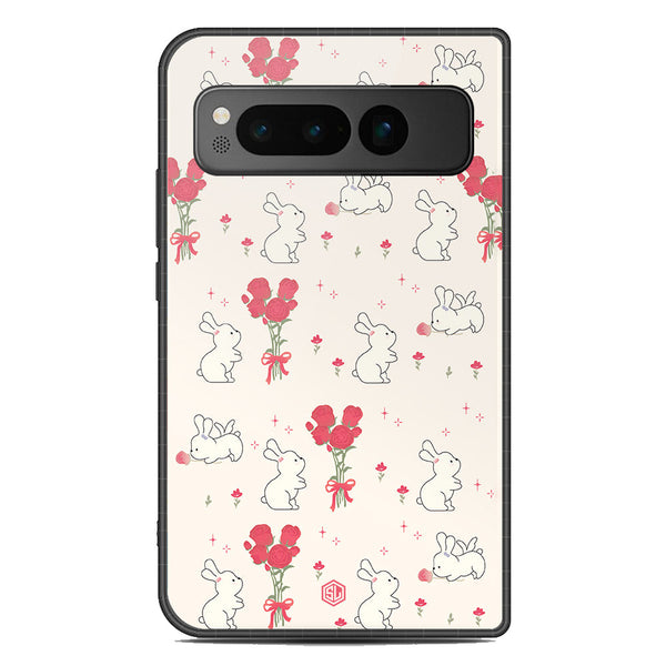 Cute Korean Design Series Soft Phone Case - Metal Case - Design 6 - Google Pixel Fold