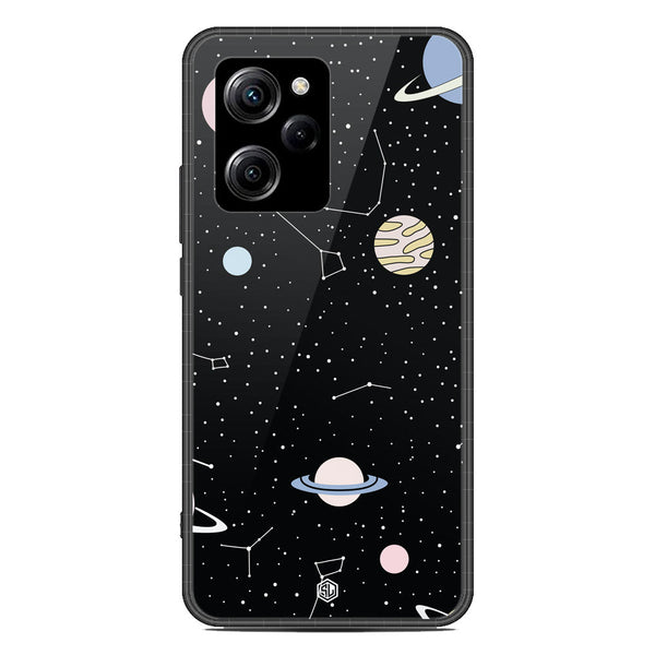 Space Series Soft Phone Case - Premium Glass Case - Design 1 - Xiaomi Poco X5 Pro
