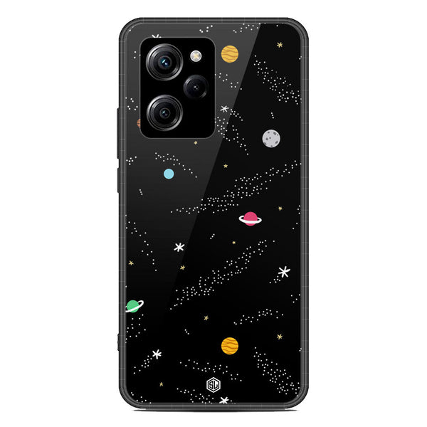 Space Series Soft Phone Case - Premium Glass Case - Design 2 - Xiaomi Poco X5 Pro