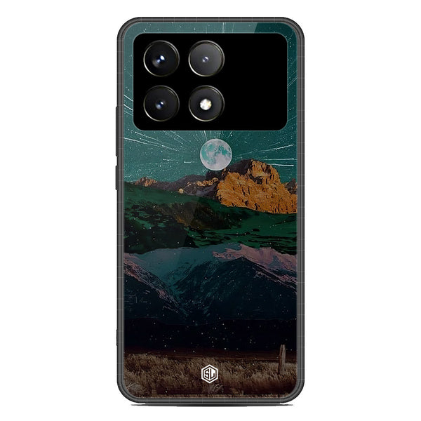 Mountains Wanderlust Series Soft Phone Case - Premium Glass Case - Design 3 - Xiaomi Poco X6 Pro