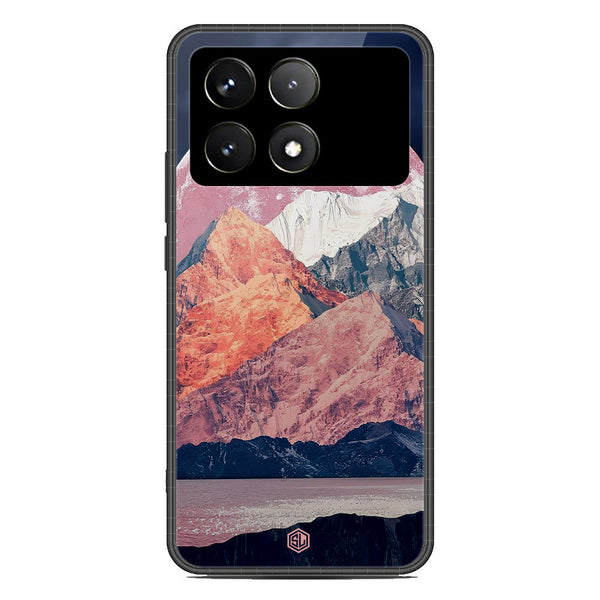 Mountains Wanderlust Series Soft Phone Case - Premium Glass Case - Design 5 - Xiaomi Poco X6 Pro