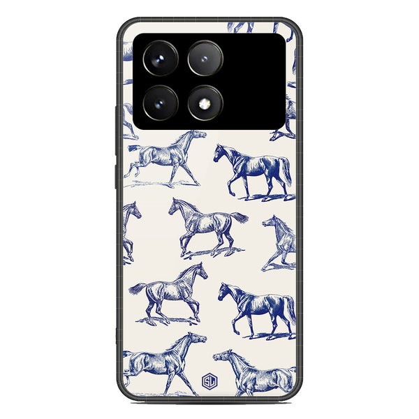 Trending Designs Series Soft Phone Case - Premium Glass Case - Design 3 - Xiaomi Poco X6 Pro