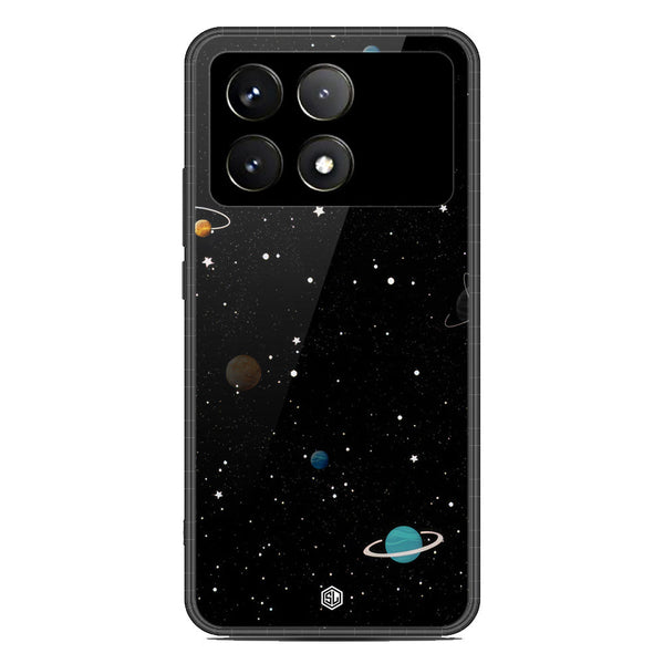 Space Series Soft Phone Case - Premium Glass Case - Design 3 - Xiaomi Poco X6 Pro
