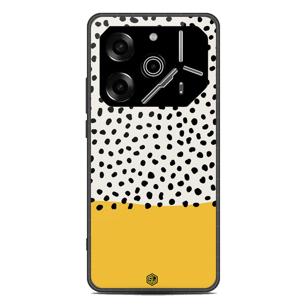 Polka Dots Series Soft Phone Case - Metal Case - Design 5 - Tecno Pova 6