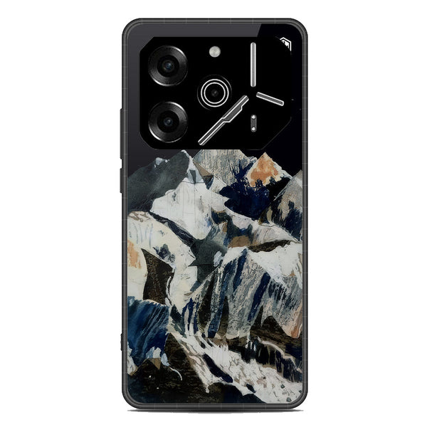 Mountains Wanderlust Series Soft Phone Case - Metal Case - Design 4 - Tecno Pova 6