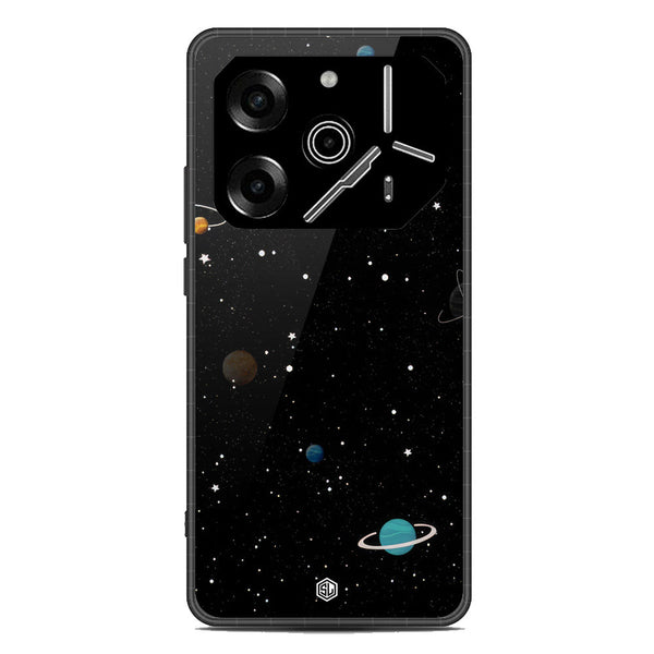 Space Series Soft Phone Case - Metal Case - Design 3 - Tecno Pova 6