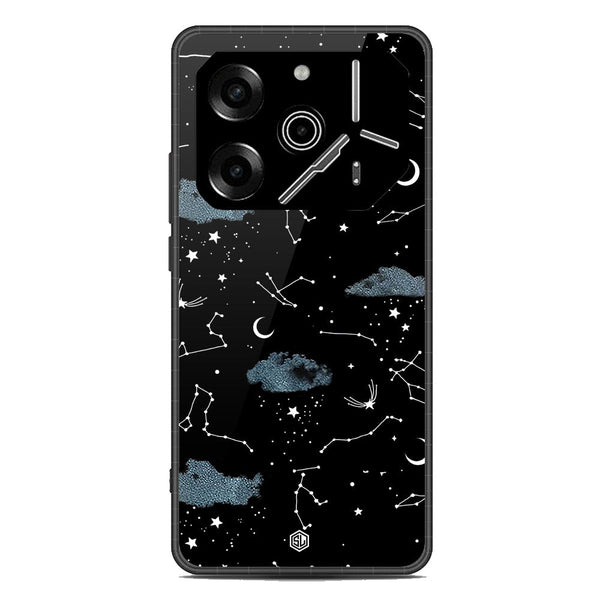 Space Series Soft Phone Case - Metal Case - Design 5 - Tecno Pova 6