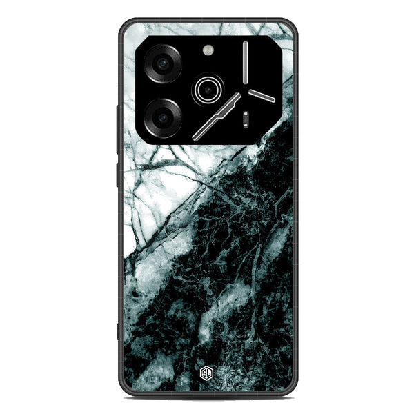 Marble Series Soft Phone Case - Metal Case - Design 6 - Tecno Pova 6