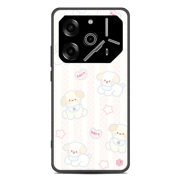 Cute Chic Series Soft Phone Case - Metal Case - Design 5 - Tecno Pova 6
