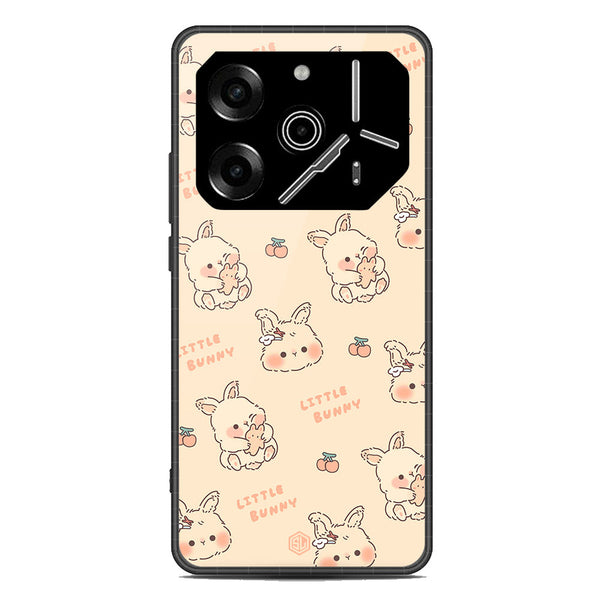 Cute Korean Design Series Soft Phone Case - Metal Case - Design 2 - Tecno Pova 6