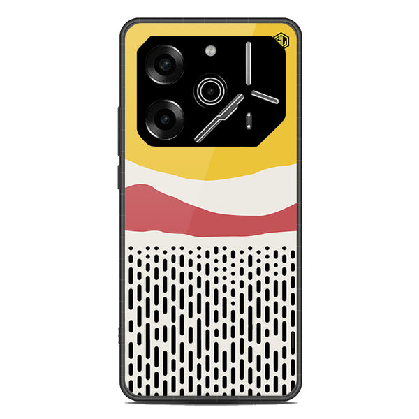 Polka Dots Series Soft Phone Case - Metal Case - Design 1 - Tecno Pova 6