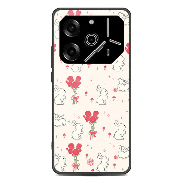 Cute Korean Design Series Soft Phone Case - Metal Case - Design 6 - Tecno Pova 6