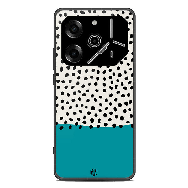 Polka Dots Series Soft Phone Case - Metal Case - Design 2 - Tecno Pova 6