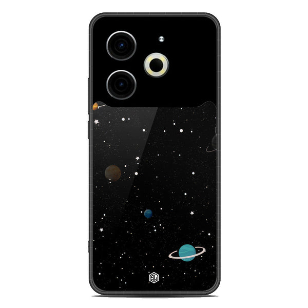 Space Series Soft Phone Case - Metal Case - Design 3 - Tecno Pova 6 Neo