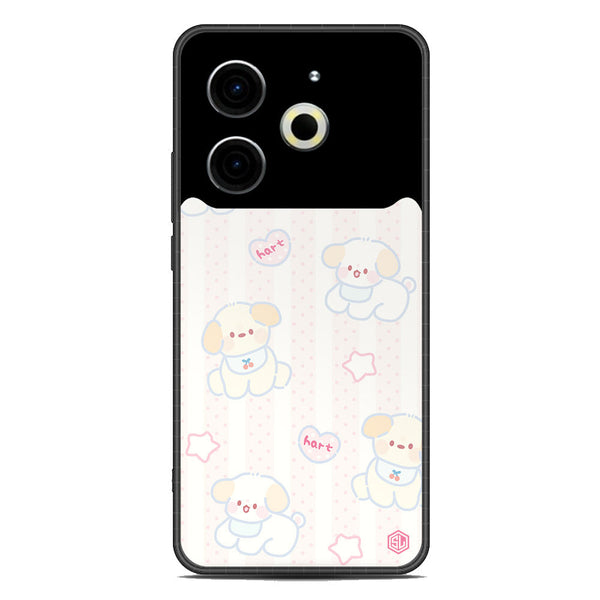 Cute Chic Series Soft Phone Case - Metal Case - Design 5 - Tecno Pova 6 Neo