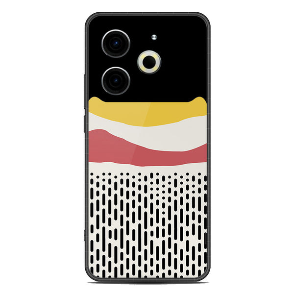 Polka Dots Series Soft Phone Case - Metal Case - Design 1 - Tecno Pova 6 Neo