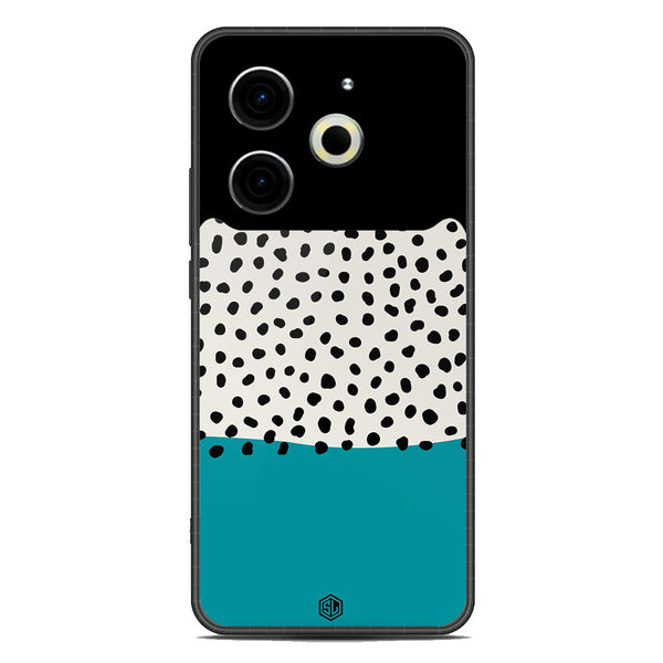 Polka Dots Series Soft Phone Case - Metal Case - Design 2 - Tecno Pova 6 Neo