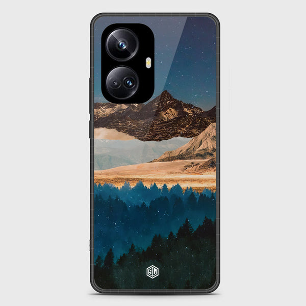 Mountains Wanderlust Series Soft Phone Case - Metal Case - Design 1 - Realme 10 Pro Plus
