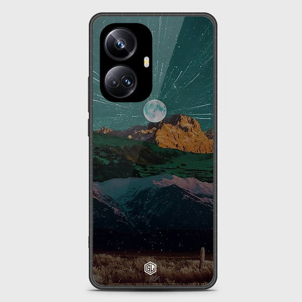 Mountains Wanderlust Series Soft Phone Case - Metal Case - Design 3 - Realme 10 Pro Plus