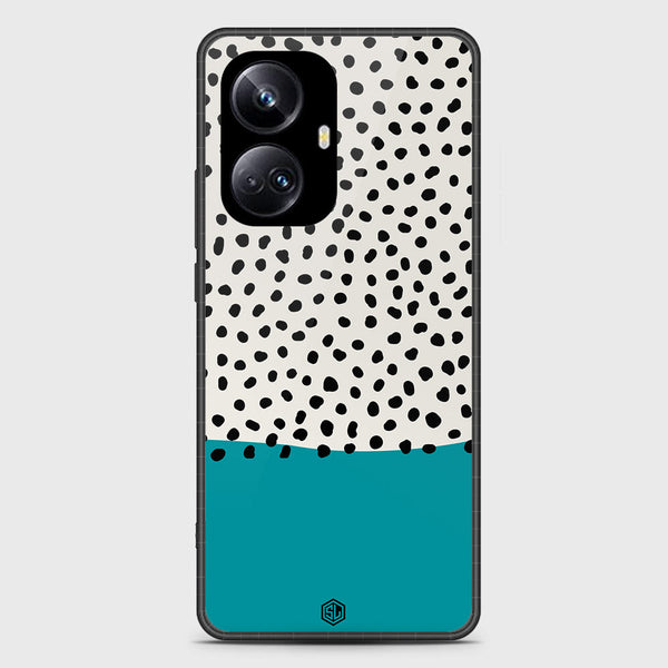 Polka Dots Series Soft Phone Case - Metal Case - Design 2 - Realme 10 Pro Plus
