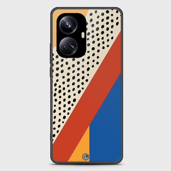Polka Dots Series Soft Phone Case - Metal Case - Design 4 - Realme 10 Pro Plus