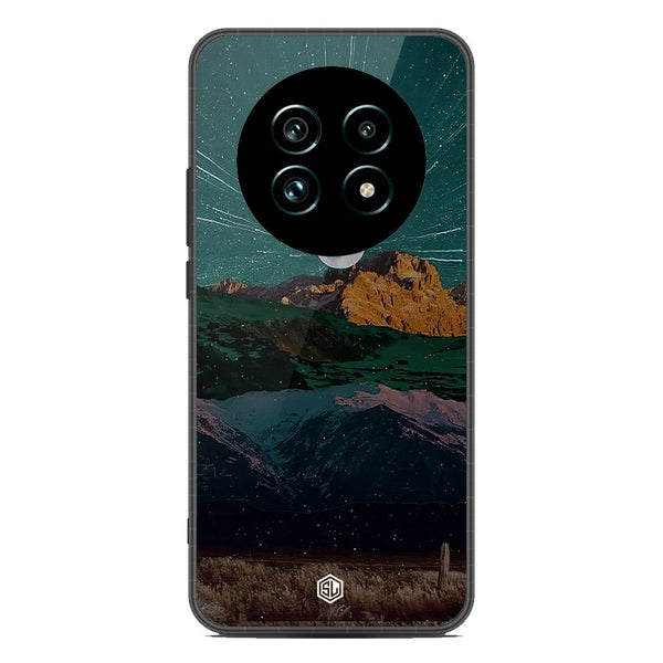 Mountains Wanderlust Series Soft Phone Case - Metal Case - Design 3 - Realme 13 Pro Plus