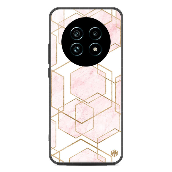Stylish Marble Series Soft Phone Case - Metal Case - Design 3 - Realme 13 Pro Plus