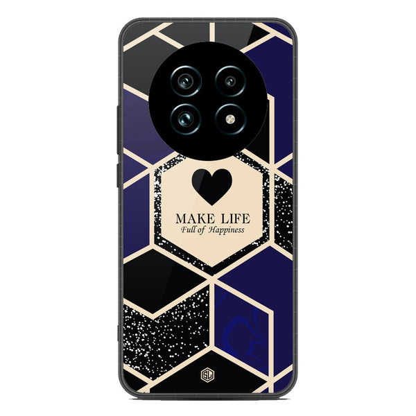 Happiness Series Soft Phone Case - Metal Case - Design 1 - Realme 13 Pro Plus