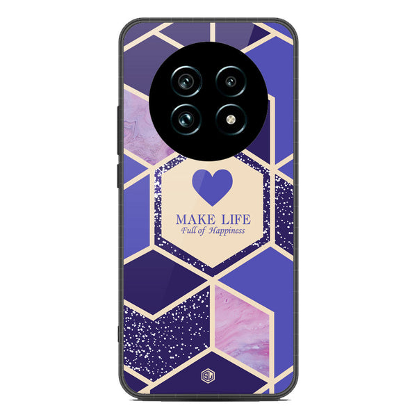 Happiness Series Soft Phone Case - Metal Case - Design 2 - Realme 13 Pro Plus