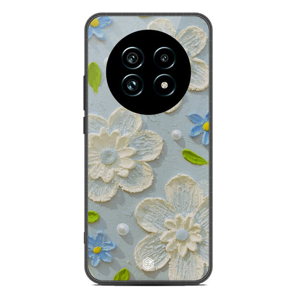 Floral Series Soft Phone Case - Metal Case - Design 3 - Realme 13 Pro Plus