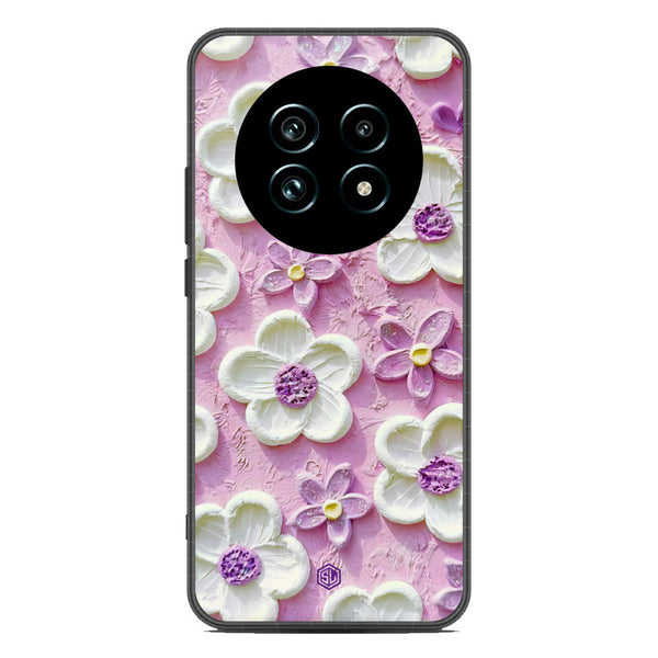 Floral Series Soft Phone Case - Metal Case - Design 4 - Realme 13 Pro Plus