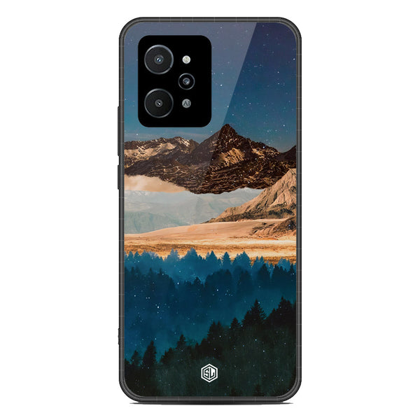 Mountains Wanderlust Series Soft Phone Case - Metal Case - Design 1 - Realme C31