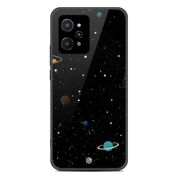 Space Series Soft Phone Case - Metal Case - Design 3 - Realme C31