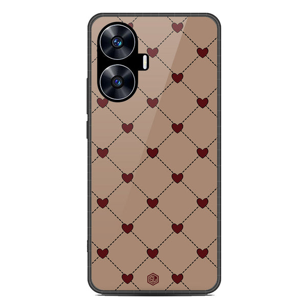 Trending Designs Series Soft Phone Case - Metal Case - Design 1 - Realme C55