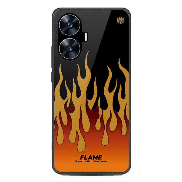Trending Designs Series Soft Phone Case - Metal Case - Design 4 - Realme C55