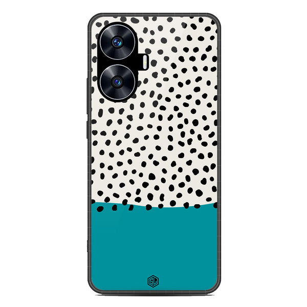 Polka Dots Series Soft Phone Case - Metal Case - Design 2 - Realme C55
