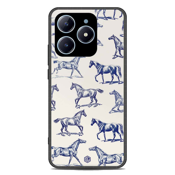 Trending Designs Series Soft Phone Case - Premium Glass Case - Design 3 - Realme C61