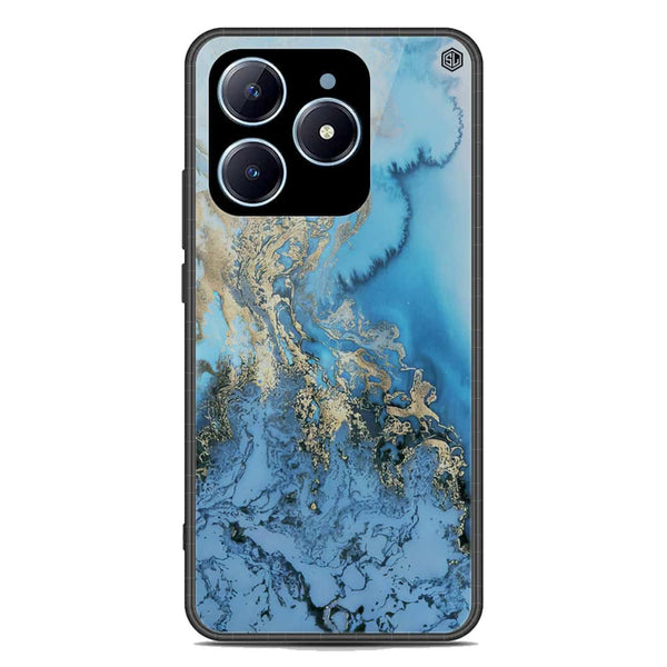Marble Series Soft Phone Case - Premium Glass Case - Design 2 - Realme C61