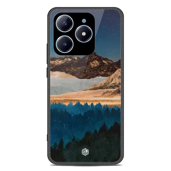 Mountains Wanderlust Series Soft Phone Case - Premium Glass Case - Design 1 - Realme C63