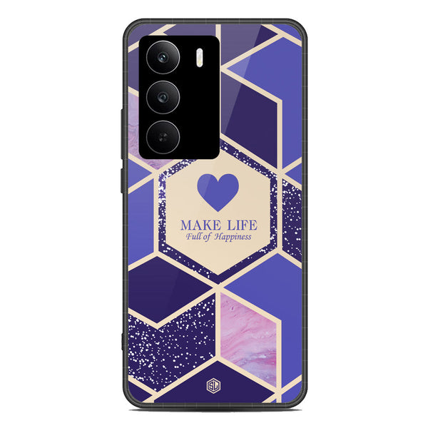 Happiness Series Soft Phone Case - Metal Case - Design 2 - Realme C75