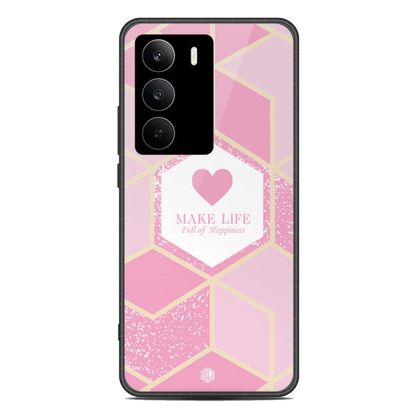 Happiness Series Soft Phone Case - Metal Case - Design 3 - Realme C75