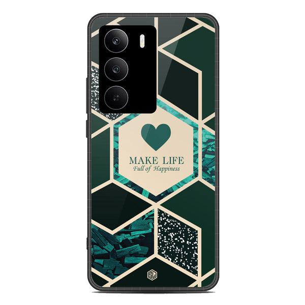Happiness Series Soft Phone Case - Metal Case - Design 4 - Realme C75