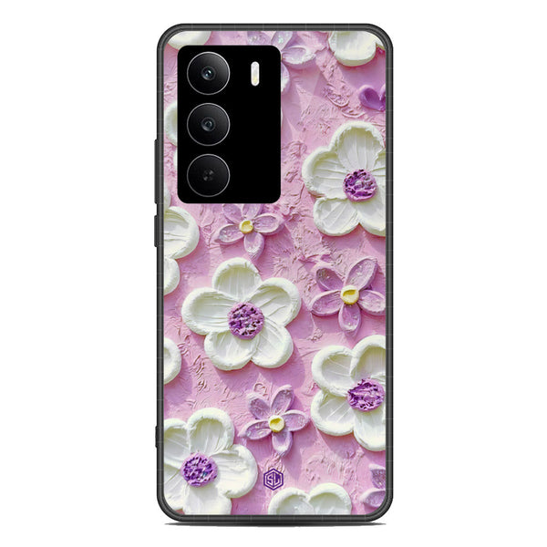 Floral Series Soft Phone Case - Metal Case - Design 4 - Realme C75
