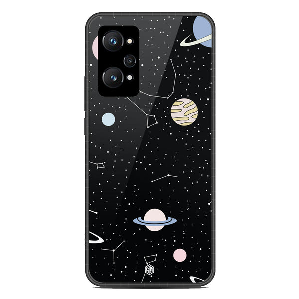 Space Series Soft Phone Case - Metal Case - Design 1 - Realme GT Neo 2